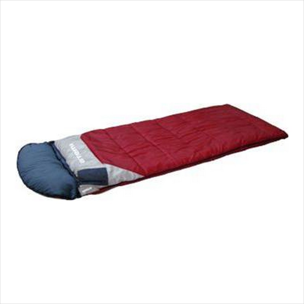 Спальник одеяло с подголовником АТЕМI LION 150, 220X85 cm, бордо/синий/серый
