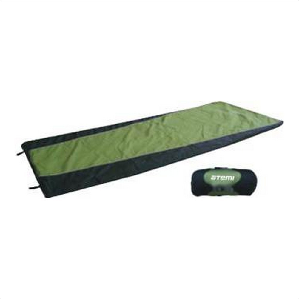 Спальник одеяло АТЕМI FOX 100, 180X75 cm, зеленый/темн.зеленый