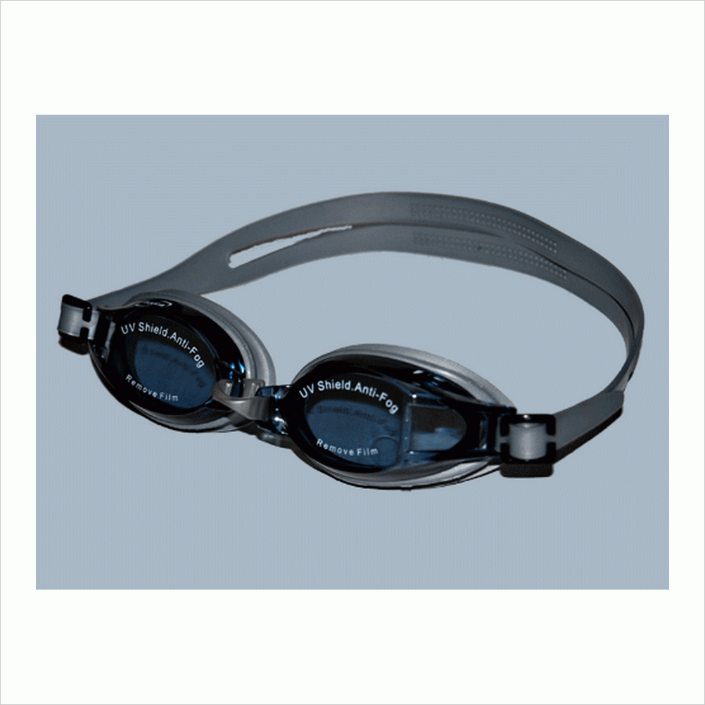 Очки для плавания.  Материал оправы силикон, сменная переносица, антизапотевающее покрытие
