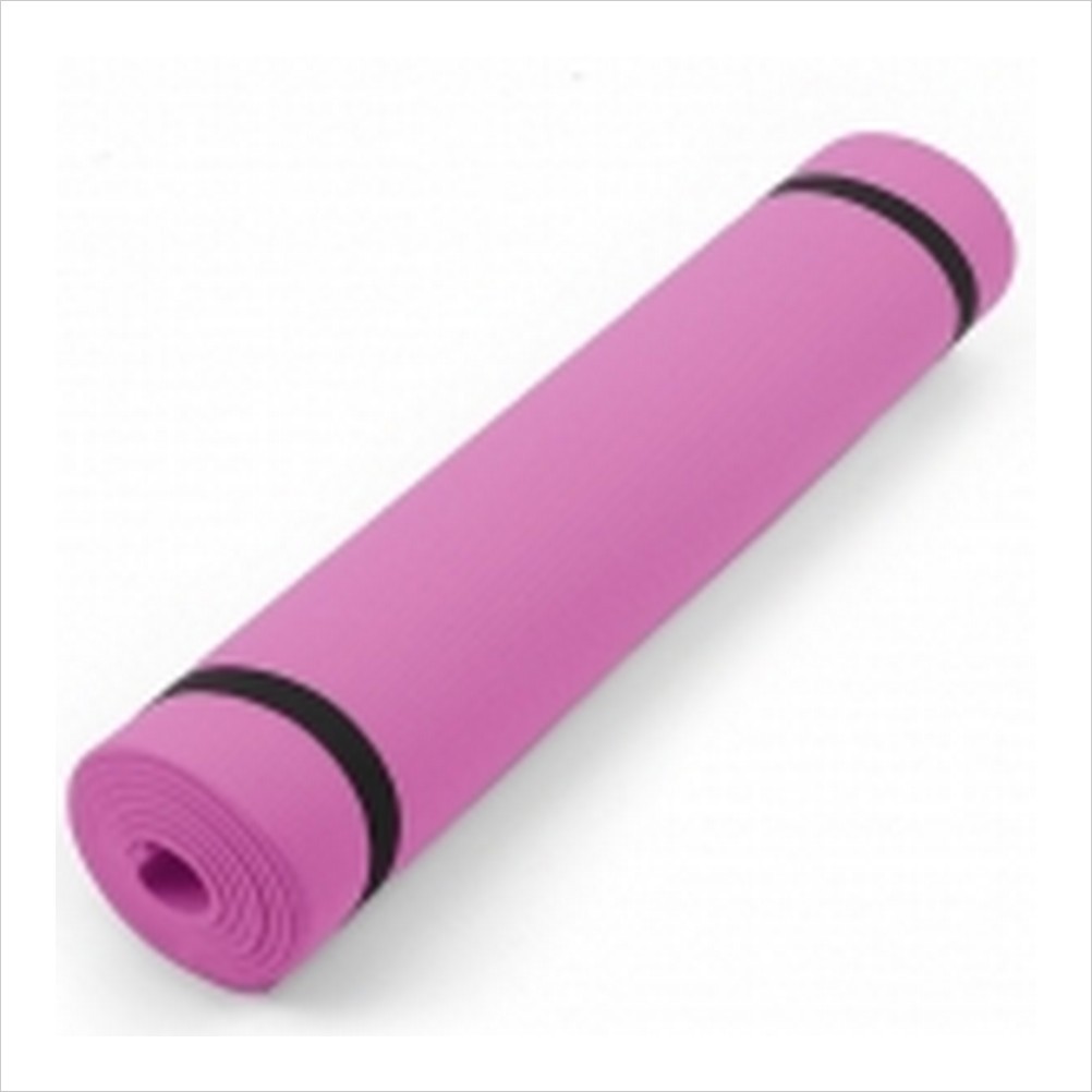 Коврик для йоги 173х61х0,6 см (розовый) HK1205-06