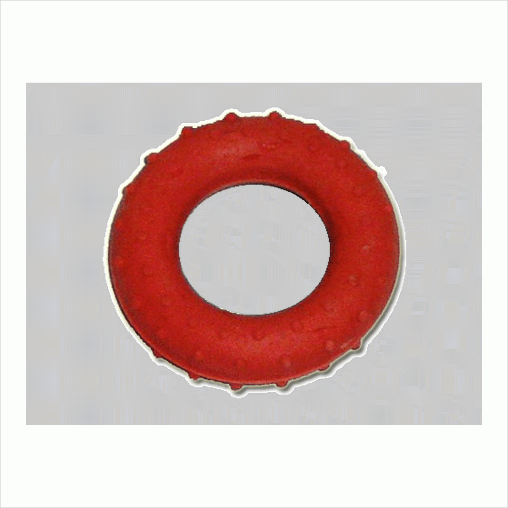 Эспандер кистевой кольцо с шипами, резина, нагрузка  25кг