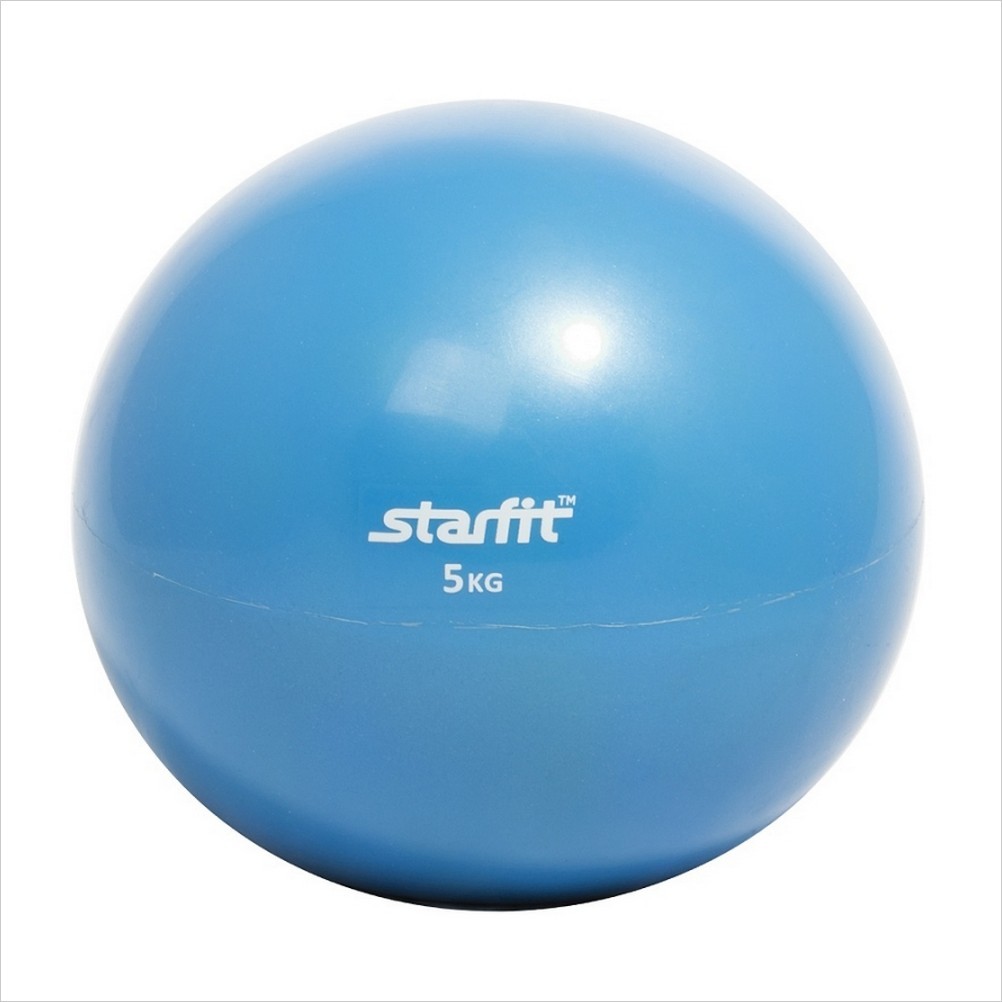 Медбол GB-703, 5 кг, синий STARFIT