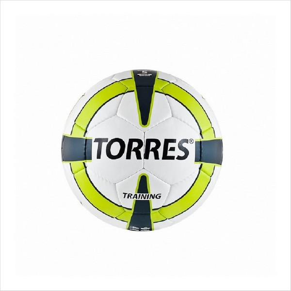 Мяч футб. "TORRES Training",F30054,р.5, 32 пан. PU, 4 слоя, руч. сшивка
