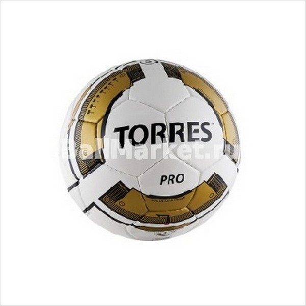Мяч ф/б TORRES Pro, р5, 32 пан PU, 4 подкл.слоя (ручн сшивка)