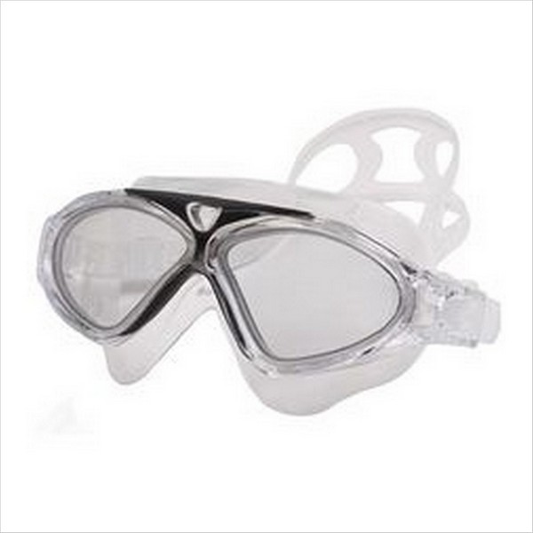 Очки-маска для плавания (прозрачно/черные) 8170-3