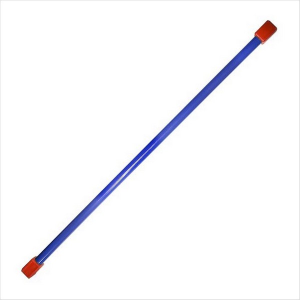 Гимнастическая палка (бодибар), MR-B05, вес 5кг, дл. 120 см,  сталь (синий)