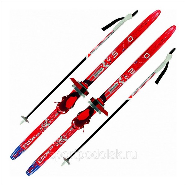 Комплект лыж Комби TT 110 см, 120 cм