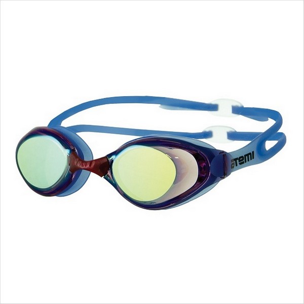 Очки для плавания ATEMI, силикон (гол), L101
