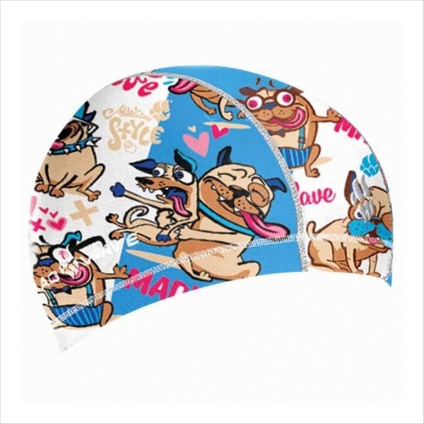 Юниорская текстильная шапочка FUNKY DOGS, , Multi M0525 03 0 00W