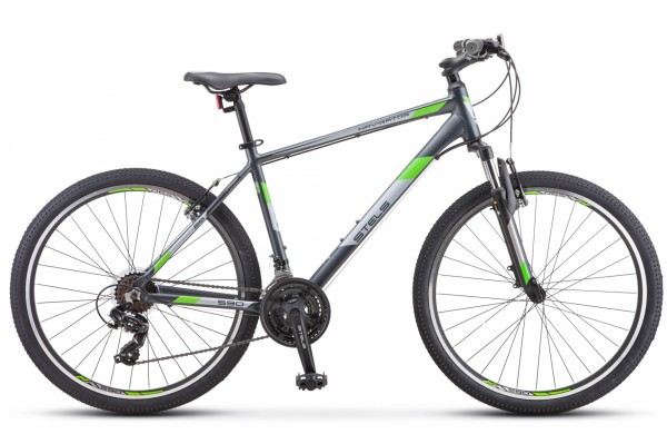 Велосипед Navigator 590 V 26" (20" Серый/зеленый) K010