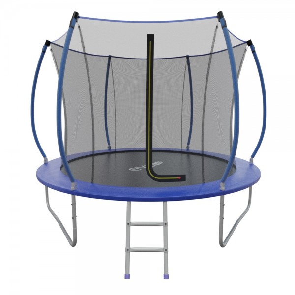 EVO JUMP Internal 10ft (Blue) Батут  СКЛАДНОЙ с внутренней сеткой и лестницей, диаметр 10ft (синий)