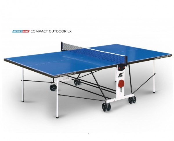 Стол теннисный Start line Compact Outdoor-2 LX BLUE