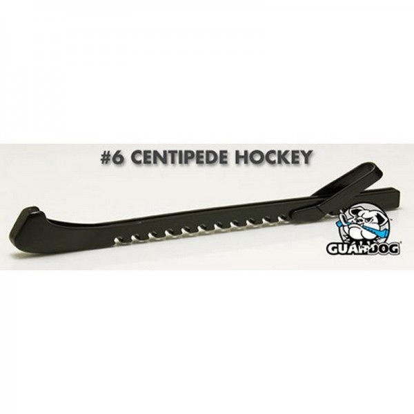Чехлы Guardog #6 Centipede hockey 602  (black) (для лезвий хоккейных коньков (фиксатор-черная резинка)