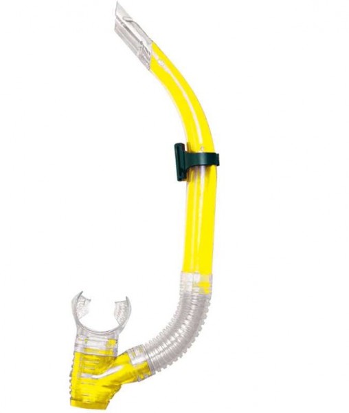 Трубка для плавания  АТЕМИ 500 желтый (M/L)