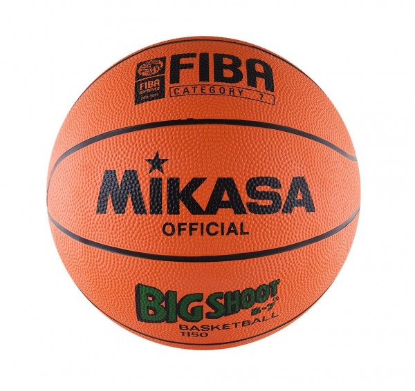Мяч б/б "MIKASA 1150"  р.7, резина, FIBA I