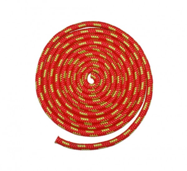 Скакалка для гимнастики 3 метра Цвет : TS-02 (Красно-салатовая)