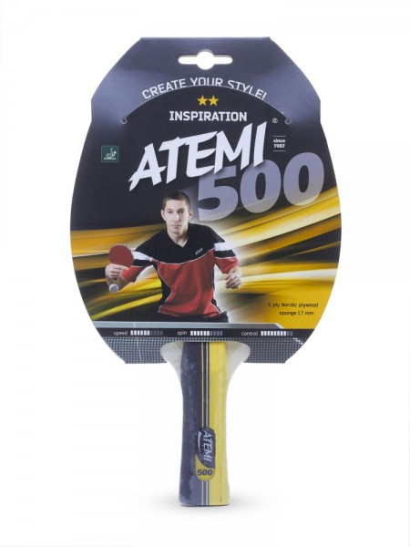 Ракетка для настольного тенниса ATEMI 500 СV