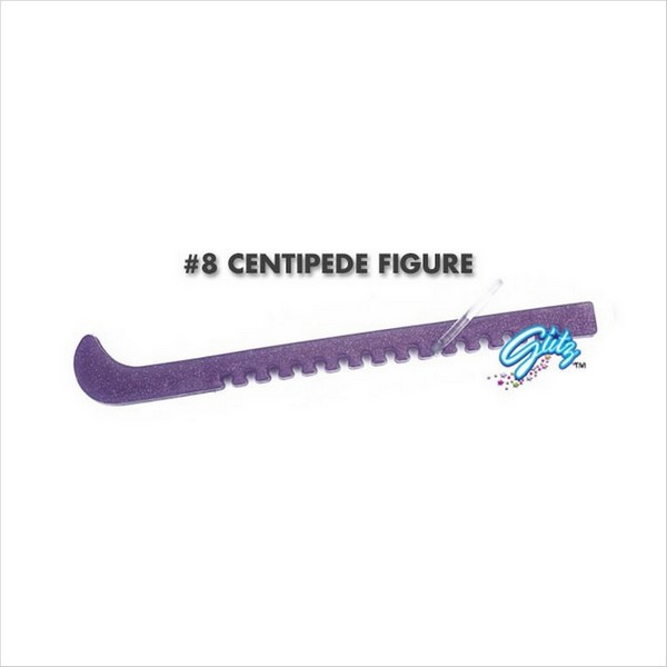 Чехлы Guardog Centipede figure матовый (purple) (для лезвий фигурных коньков  (фиксатор-силиконовый)