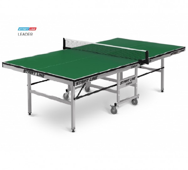 Теннисный стол Leader - клубный стол идеален для тренировок и соревнований