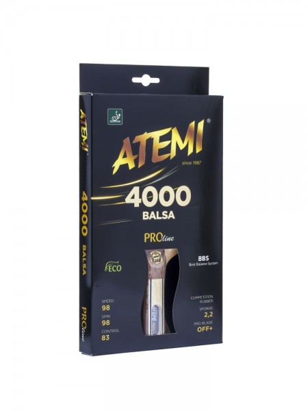 Ракетка для настольного тенниса Atemi PRO 4000 CV